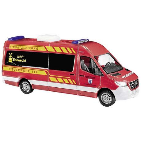 BUSCH  H0 Mercedes-Benz Sprinter Feuerwehr Edewecht 