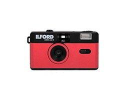 Ilford  Ilford Sprite 35-II Kompakt-Filmkamera 35 mm Schwarz, Rot 