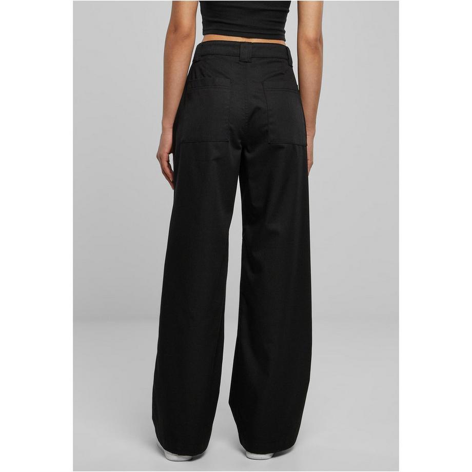 URBAN CLASSICS Damen Workwear Straight Leg Hosen  