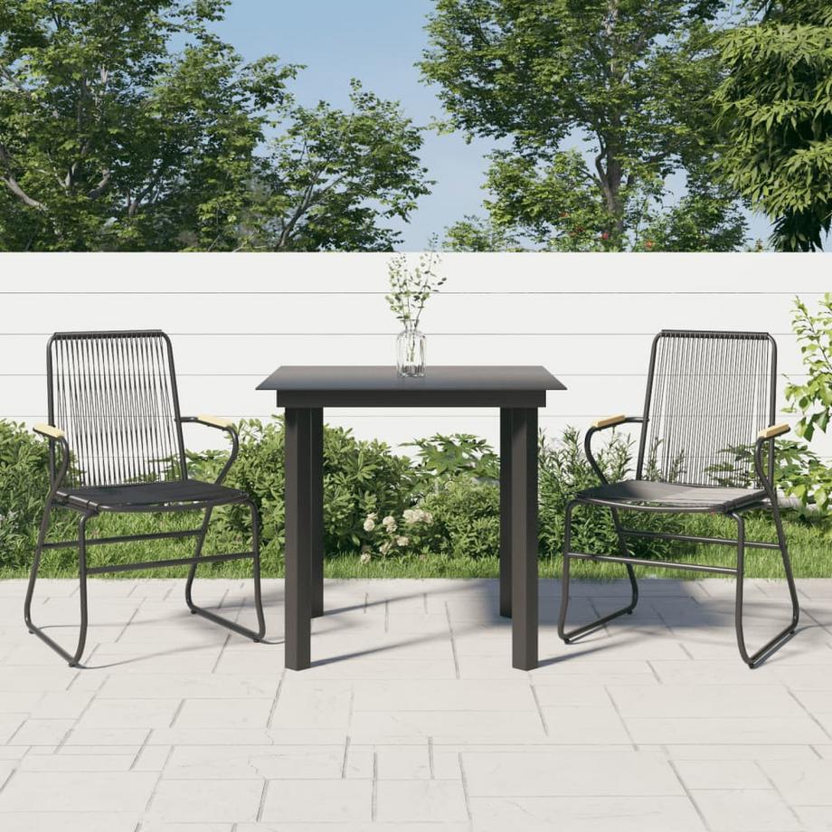 VidaXL Garten essgruppe pvc  