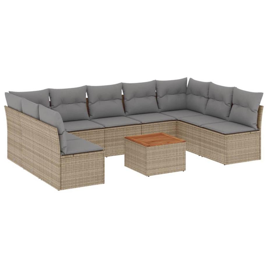 Garten sofagarnitur poly-rattan