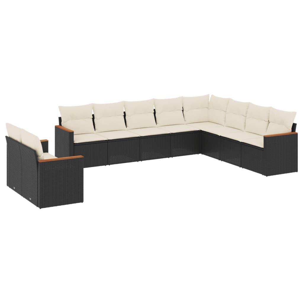 VidaXL Garten sofagarnitur poly-rattan  