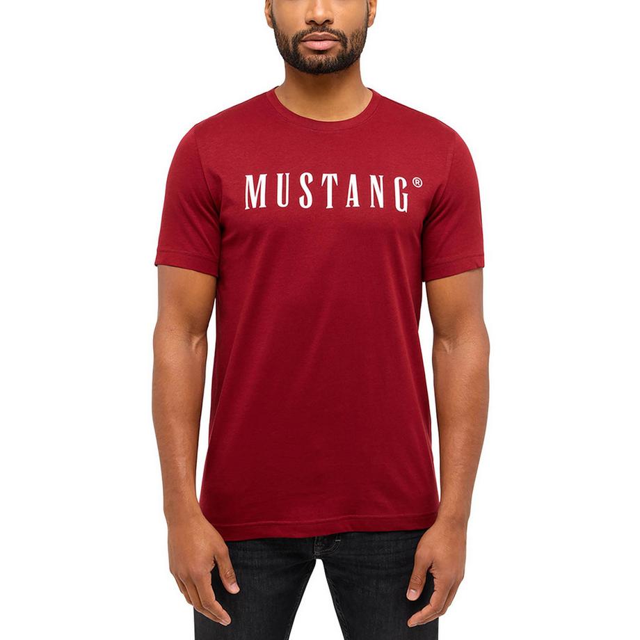 Mustang Austin Bequem sitzendes T-Shirt 1er Pack  