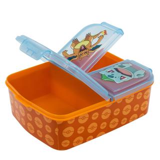 Stor Pokémon Lunchbox mit mehreren Fächern  