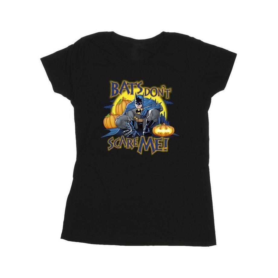 DC COMICS Bats Don't Scare Me T-Shirt Stampa Grafica  