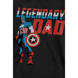 CAPTAIN AMERICA  Legendary Dad Sweatshirt 