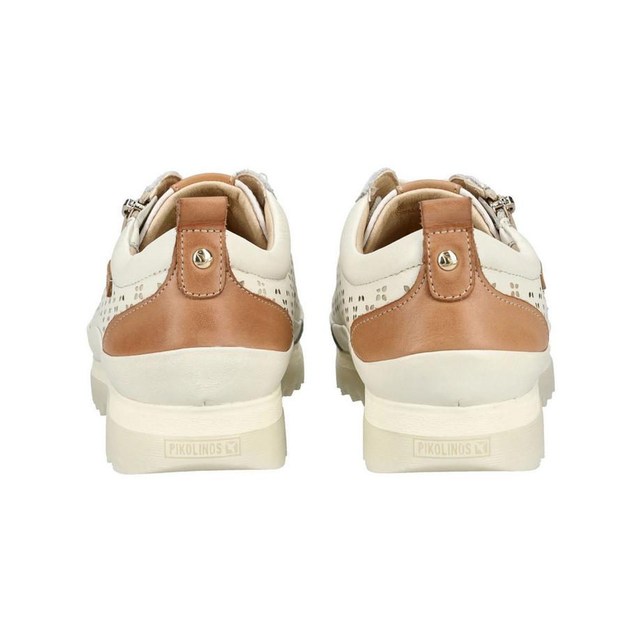 Pikolinos Chaussure à Lacets Perforée avec Fermeture Éclair Latérale  
