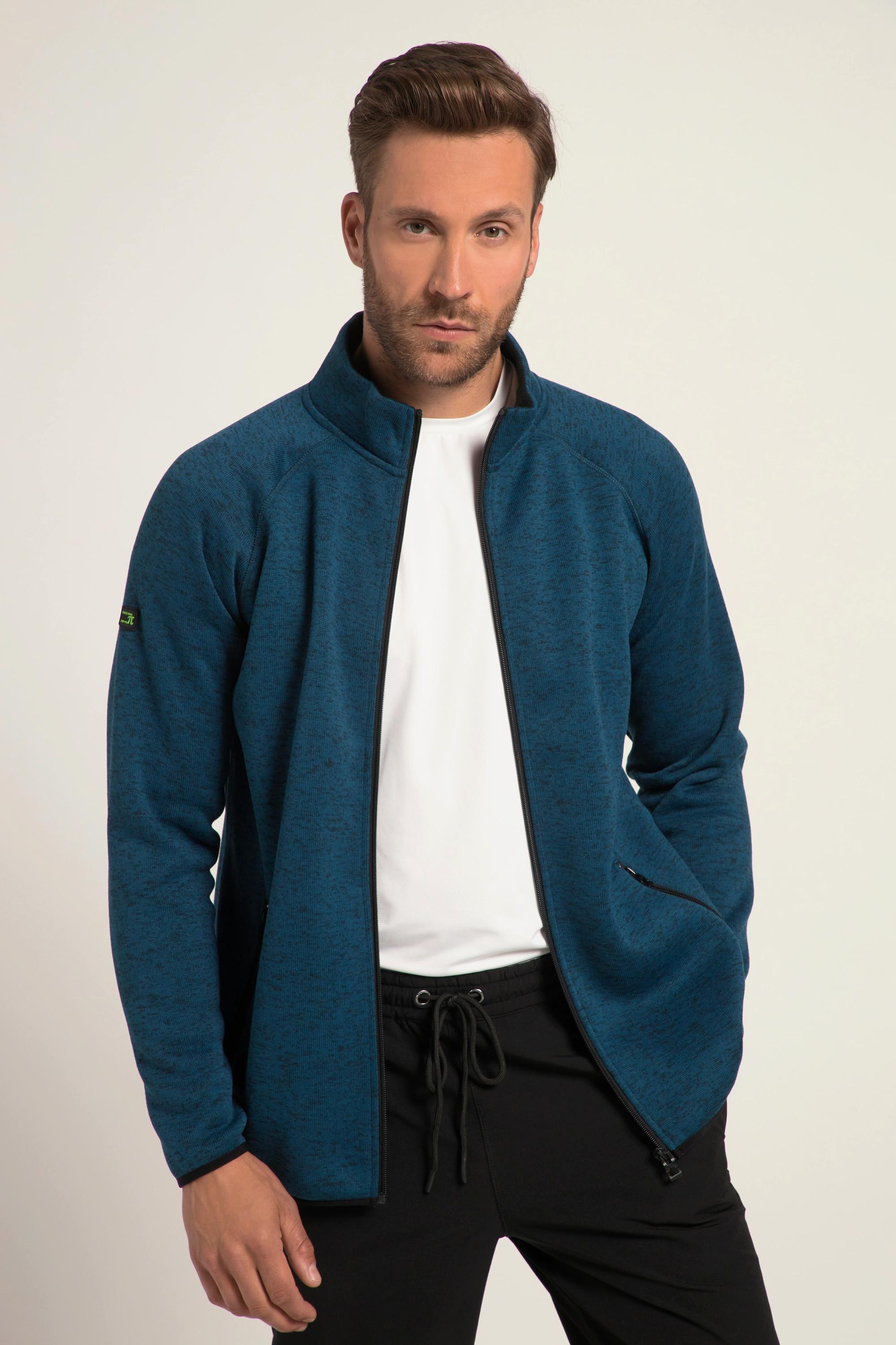 JP1880  Strickfleece-Jacke 