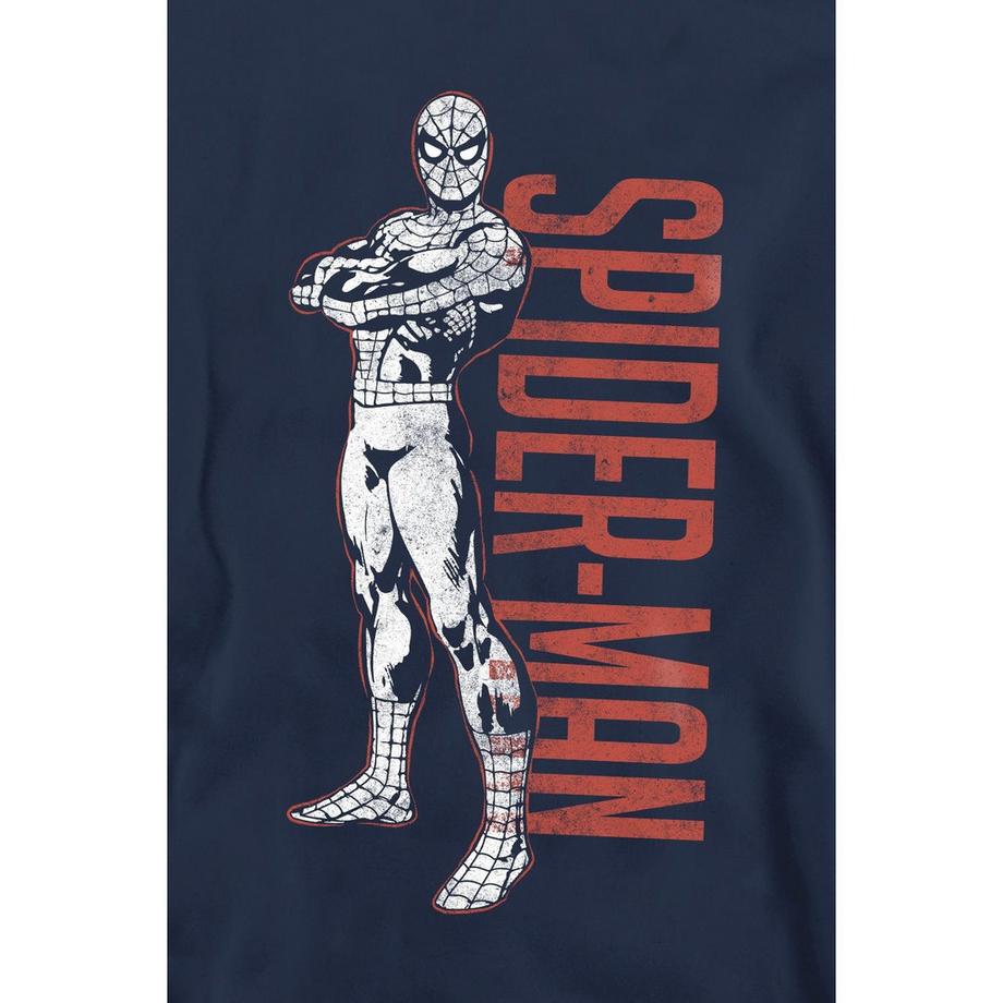 Spider-Man Felpa con Stampa Grafica  