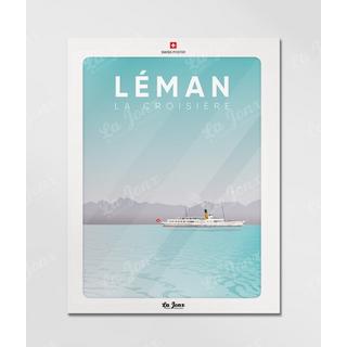 La-Jonx Poster Léman - La Croisière  