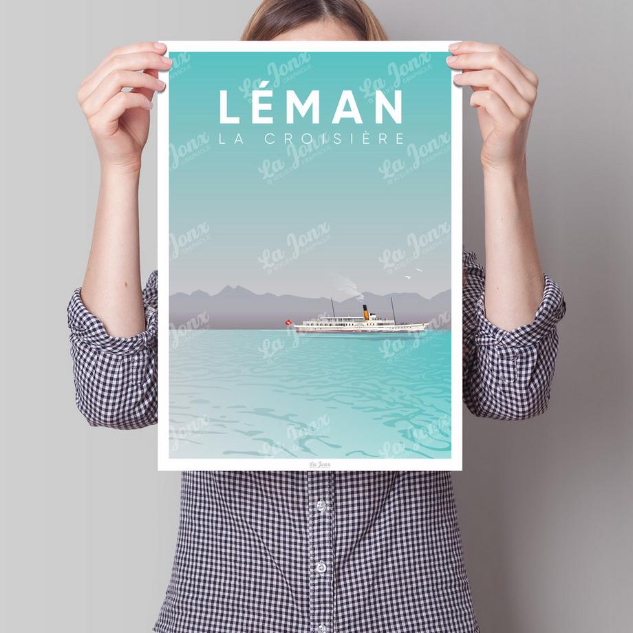 La-Jonx Léman - La Croisière - Poster  
