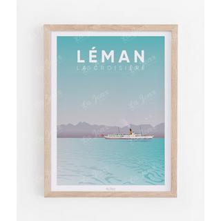 La-Jonx Poster Léman - La Croisière  