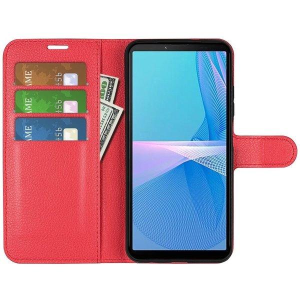 Cover-Discount  Sony Xperia 10 IV - Leder Etui Hülle 