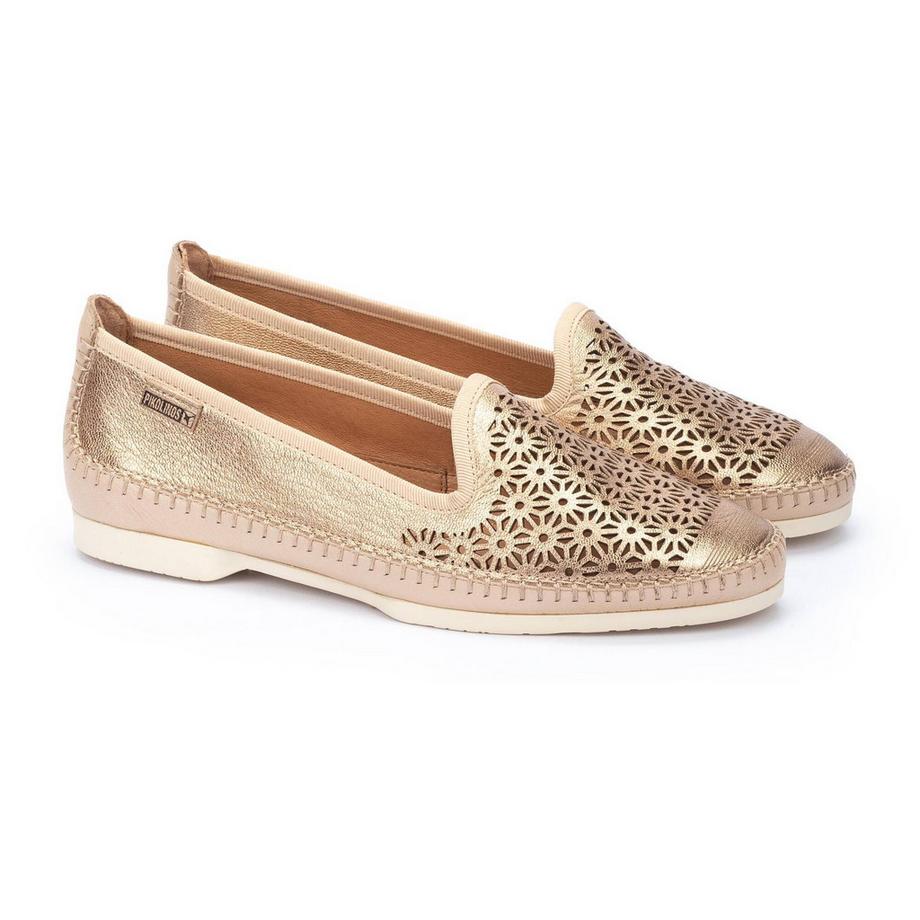 Pikolinos Aguilas Metallic Perforierte Mokassins  