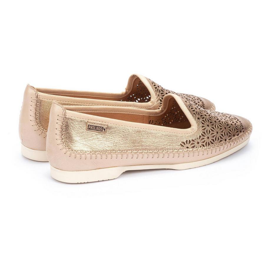 Pikolinos Aguilas Metallic Perforierte Mokassins  