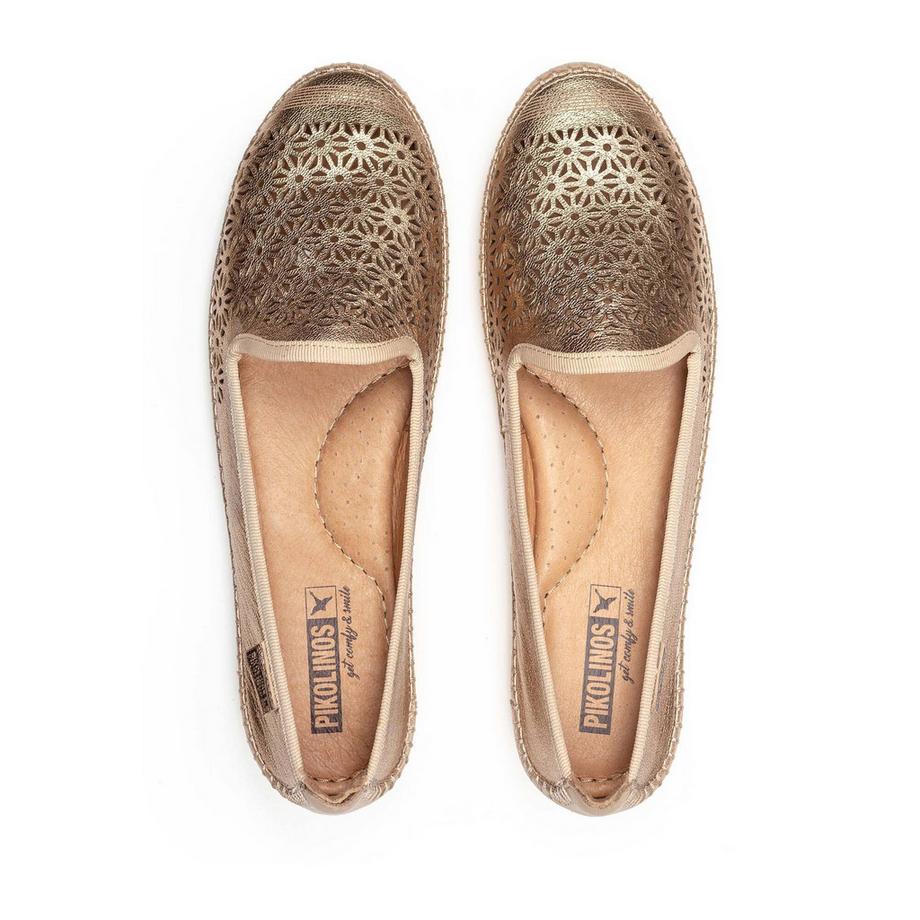 Pikolinos Aguilas Metallic Perforierte Mokassins  