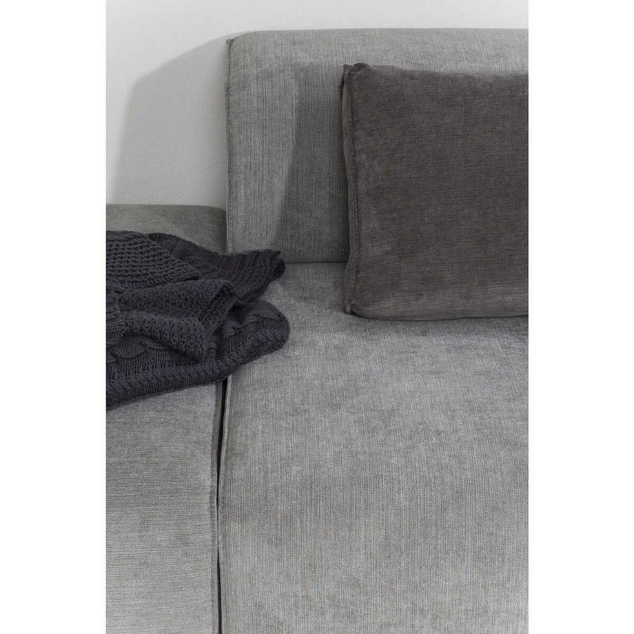 KARE Design Sofa Infinity Ottomane Rechts Grau  