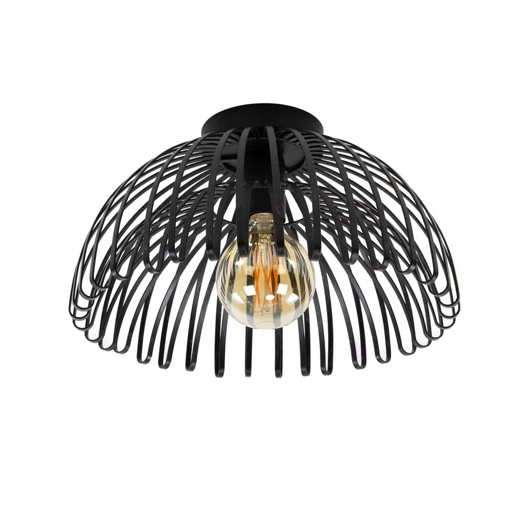 mutoni – Deckenlampe Bend 1L, One Size, Schwarz