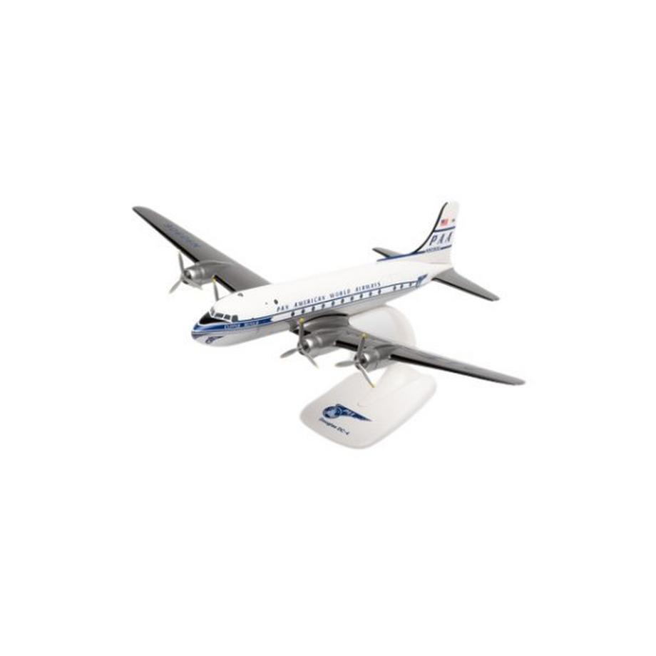 Snap-Fit Modèle d'avio Pan American World Airways Douglas DC-4 N90906 Clipper Munich (1:125)