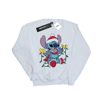 Lilo And Stitch Christmas Lights Sweatshirt