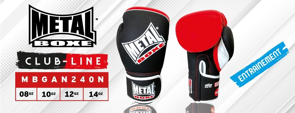 METALBOXE  Gants de Boxe entrainement Club Line 