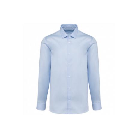 Kariban Camicia Popeline Maniche Lunghe  