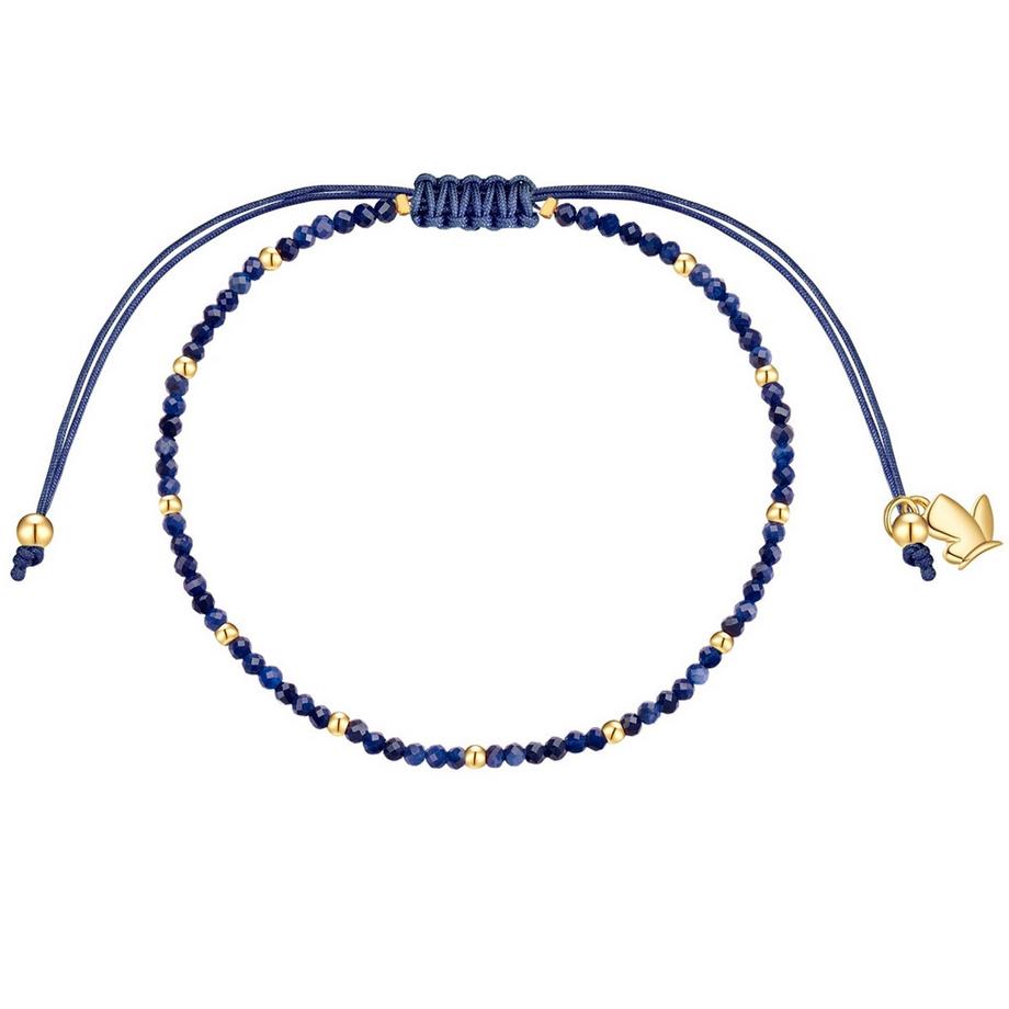 Armband Edelstahl Saphir