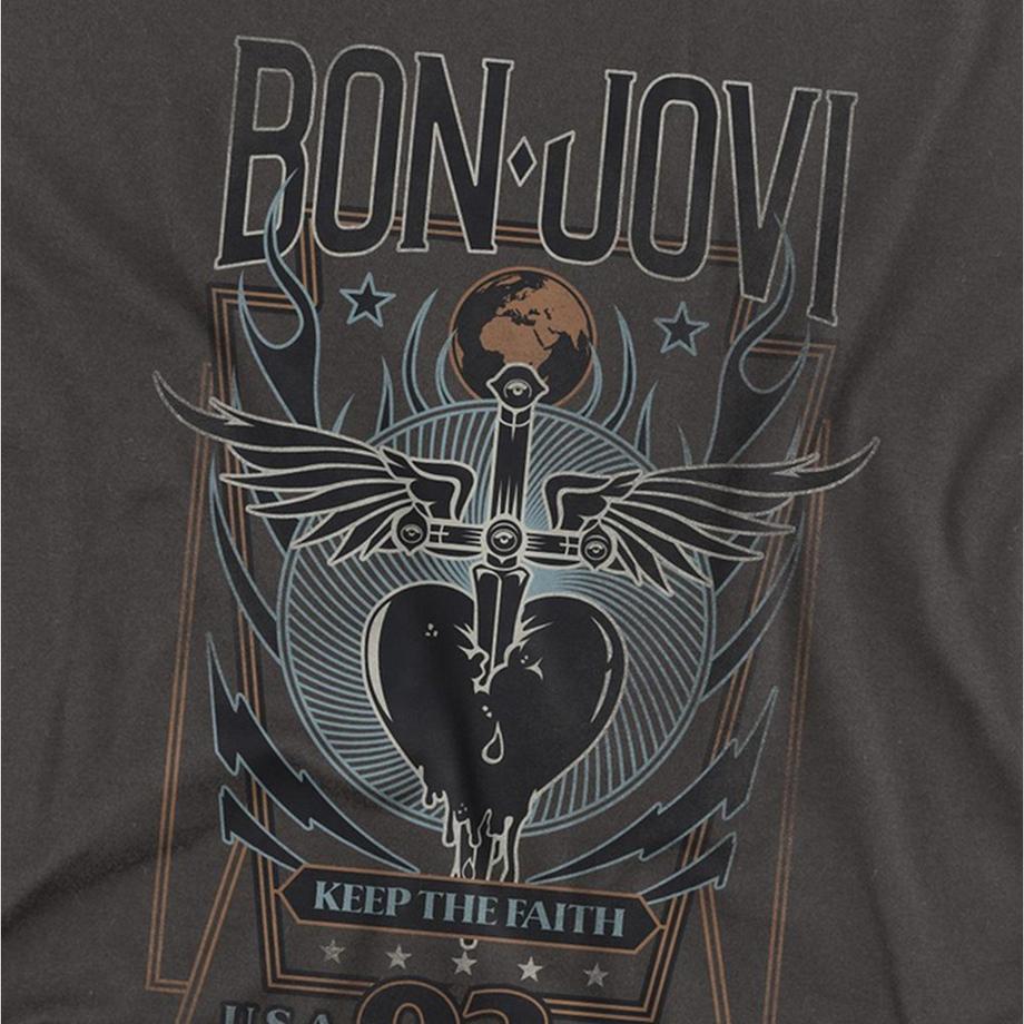 Bon Jovi T-Shirt Keep The Faith  