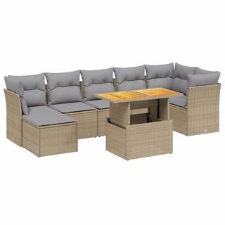 VidaXL Garten sofagarnitur poly-rattan  