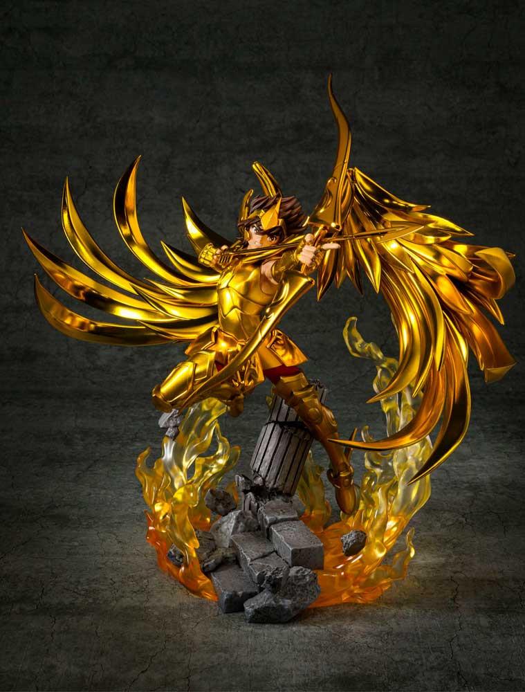 Tamashii Nations  Figurine Statique - Touche Métallique - Saint Seiya - Seiya du Sagittaire 