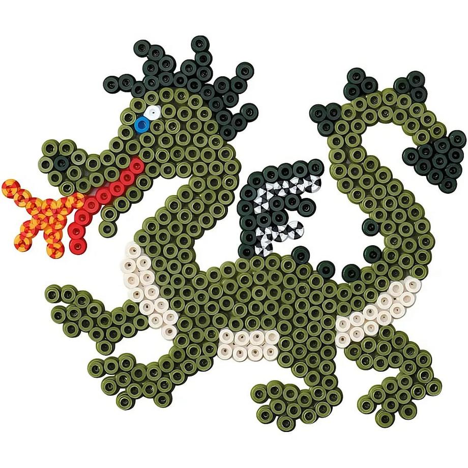 hama  Midi Bügelperlenset Schlange und Drache (1100Teile) 