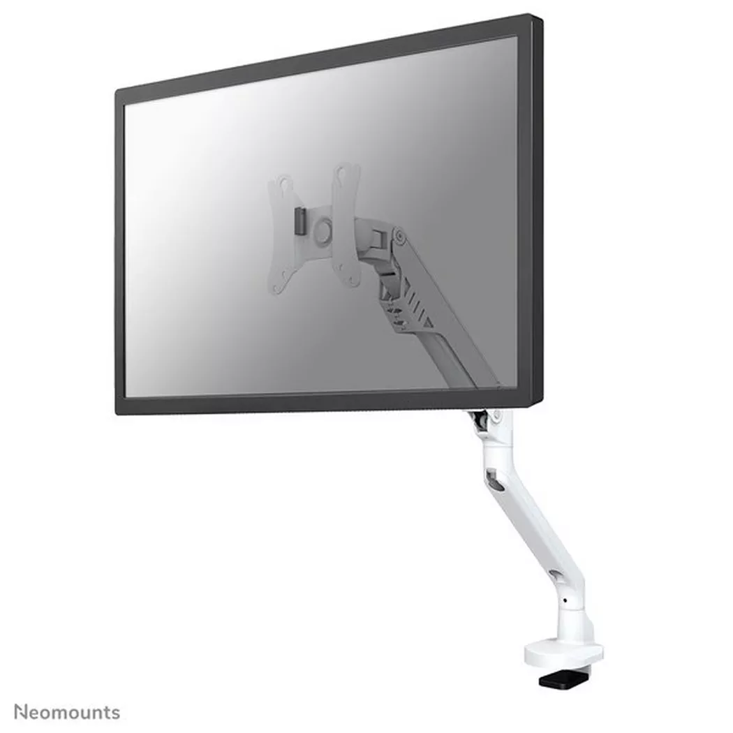 Neomounts FPMA-D750WHITE2 Support d'écran à fixer 10-32" - ressort à gaz - Topfix - arrêt 180°