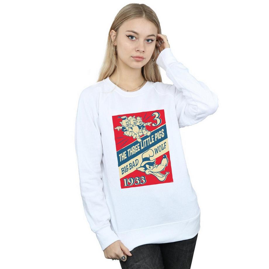 Disney The Three Little Pigs And The Big Bad Wolf Sweatshirt  