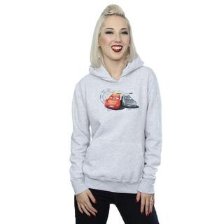 Disney Cars Lightning Vs Storm Felpa con cappuccio  