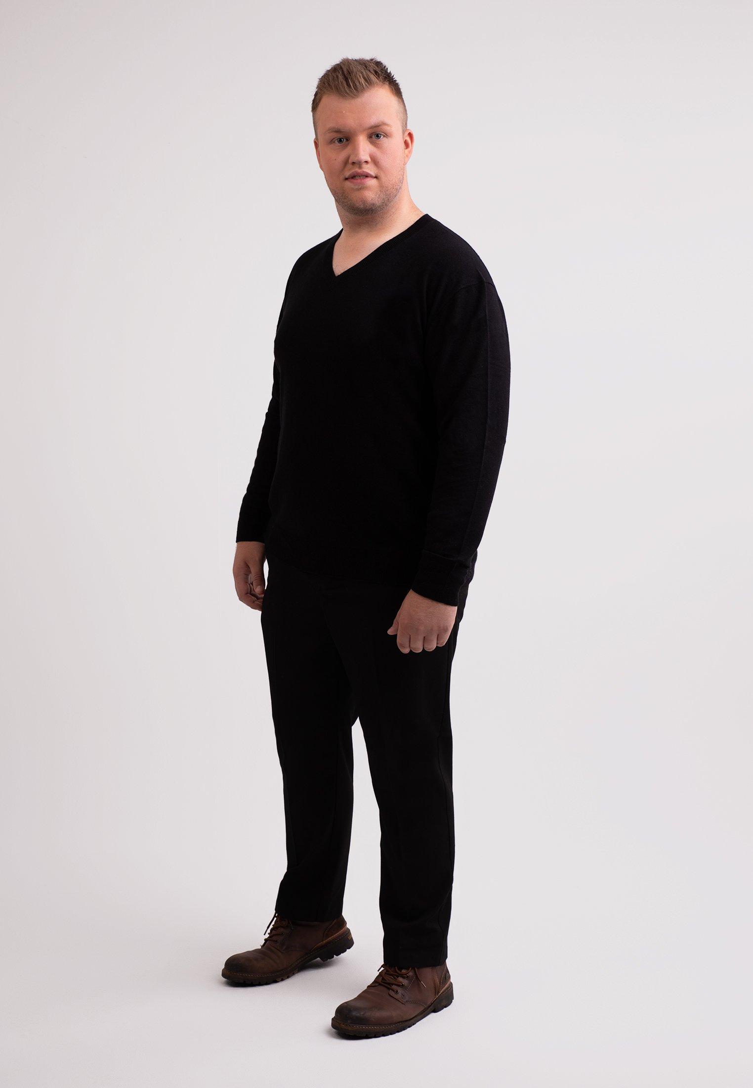 CASH-MERE.CH Pullover Cashmere Scollo a V  