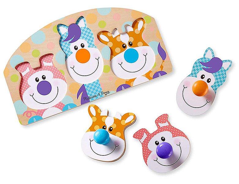 Melissa & Doug  Puzzle Bauernhof (3Teile) 