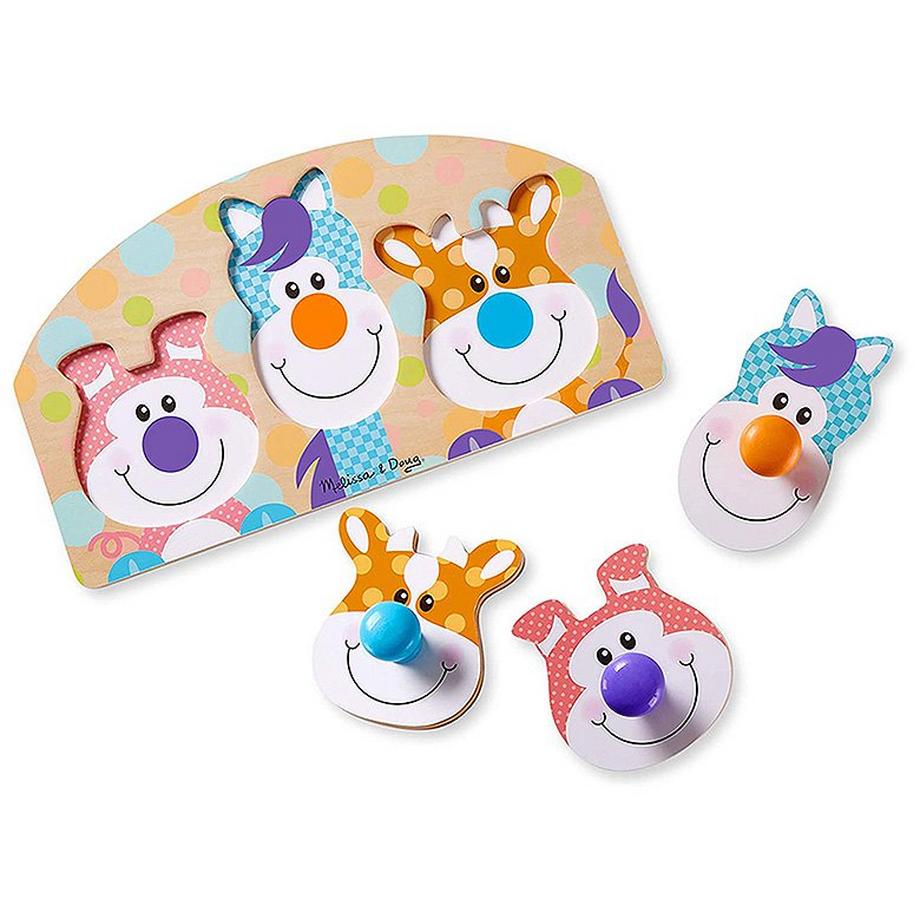 Melissa & Doug  Puzzle Bauernhof (3Teile) 