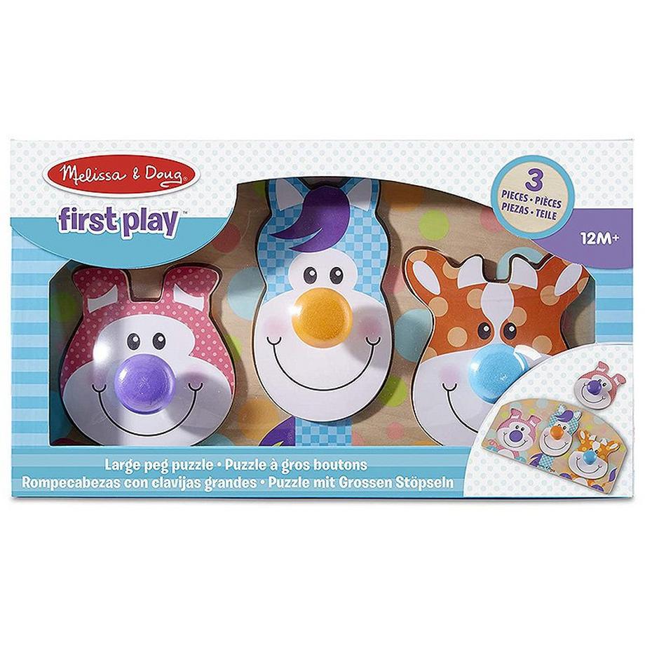 Melissa & Doug  Puzzle Bauernhof (3Teile) 