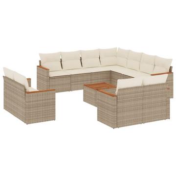 Garten sofagarnitur poly-rattan