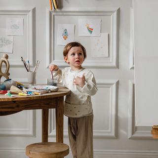 Elodie  Schürze langarm Spaceland 