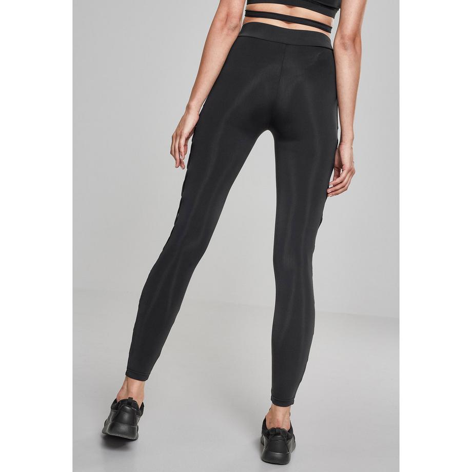 URBAN CLASSICS  damen-leggings urban classic ribbon 