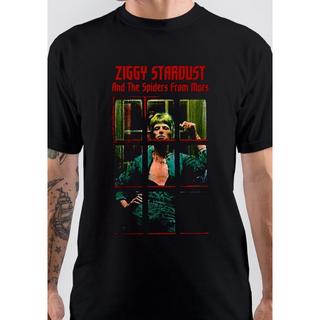 David Bowie T-shirt Stampa Grafica Ziggy Stardust  