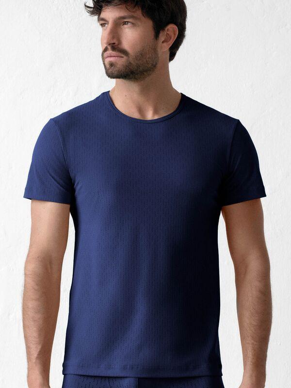 Olaf benz Mastershirt Ajourées T-Shirt Manches Courtes  