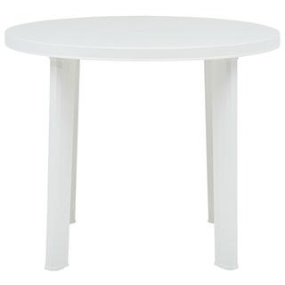 VidaXL Table de jardin plastique  