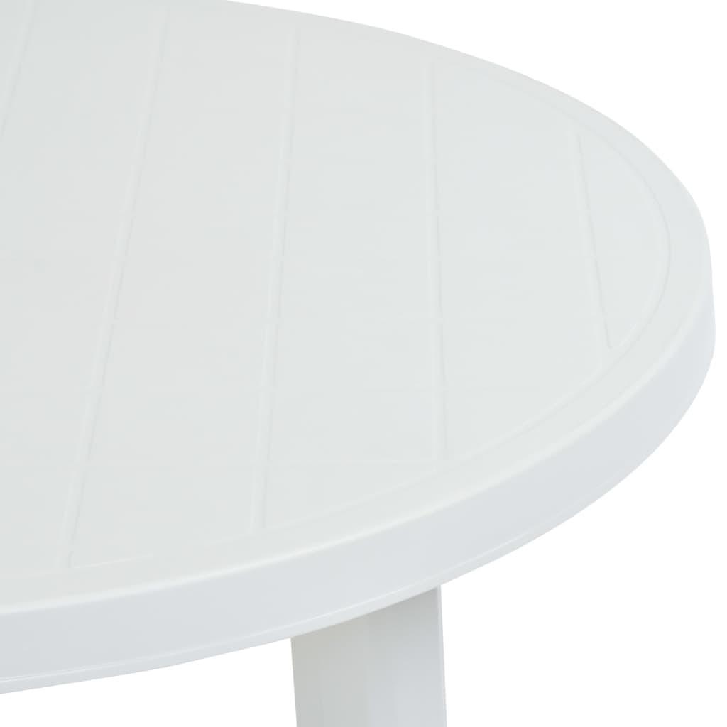 VidaXL Table de jardin plastique  