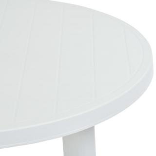 VidaXL Table de jardin plastique  