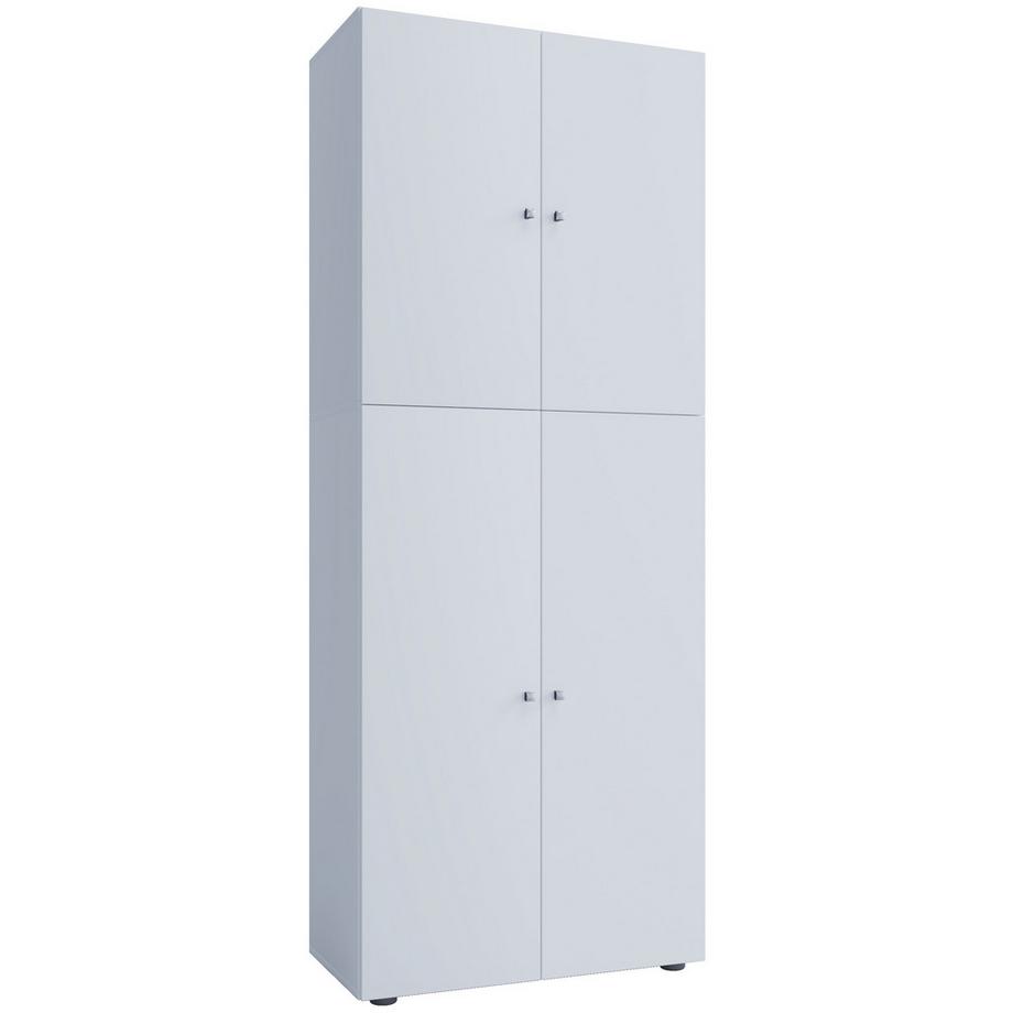 VCM XXL Holz Großer Schuhschrank Schuhkommode Schuhregal Stiefel Groß Lona 9 Fächer  