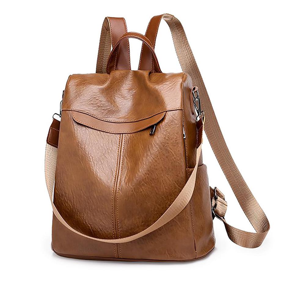 Only-bags.store  Sac à dos imperméable en cuir PU Sacs d'école 