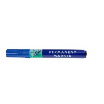 BÜROLINE Permanent Marker 1-4mm 222256 blau