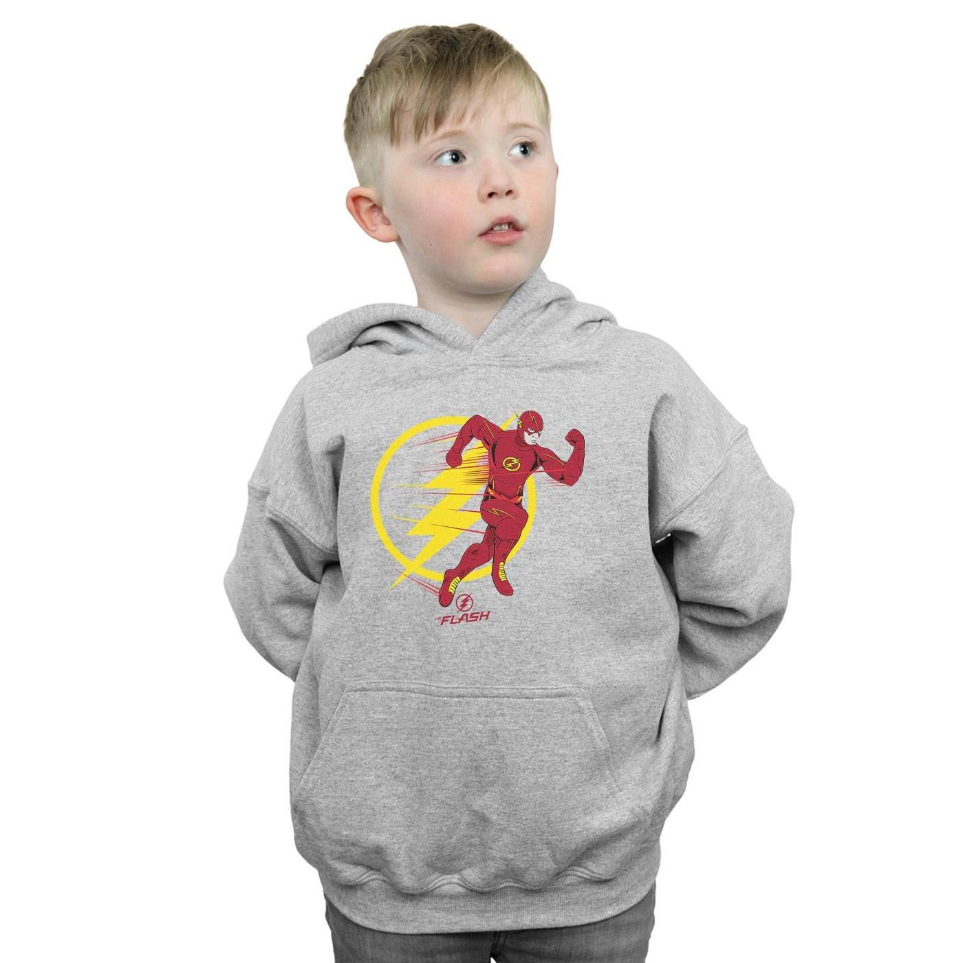 DC COMICS  The Flash Running Emblem Kapuzenpullover 